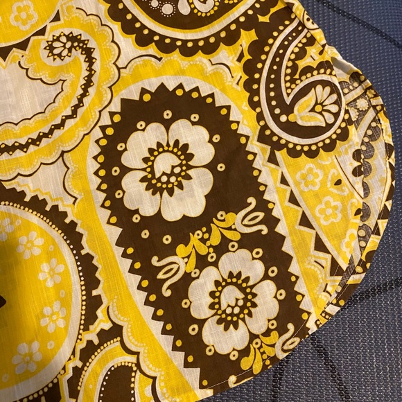 Talbots Paisley Cotton Skirt size 14 petite - Picture 3 of 5